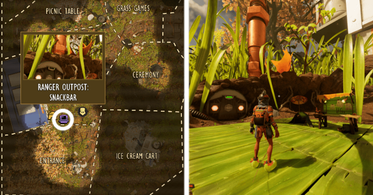 Snackbar Outpost Base Location