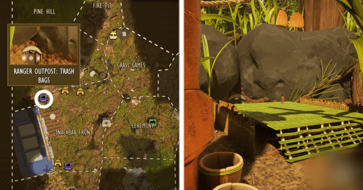 Trash Bag Outpost Base