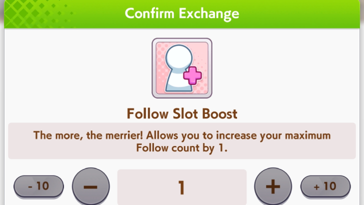 Get Follow Slot Boost When Necessary