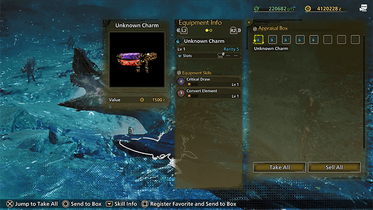 Grind for Appraised Talismans