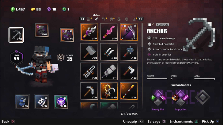 Minecraft Dungeons - Hidden Depths Anchor