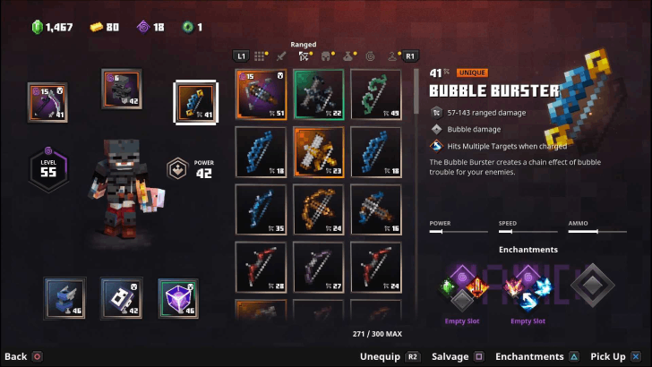 Minecraft Dungeons - Hidden Depths Bubble Burster