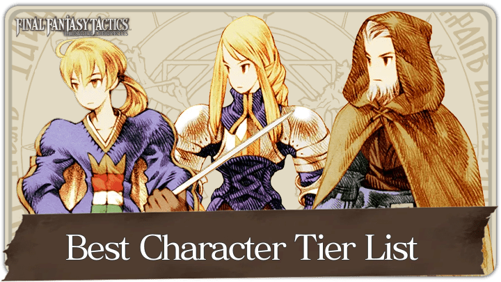 Best Character Tier List