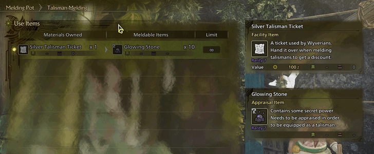 Meld Silver Talisman