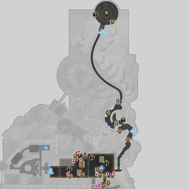 HSR - Warbling Shores Styxia B1 Map