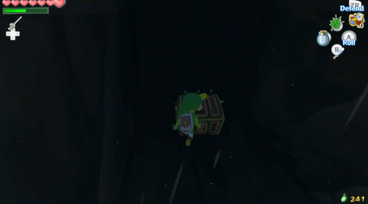 Greatfish Isle Heart Piece overworld location