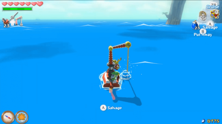 Forest Haven Treasure Chart Heart Piece overworld location