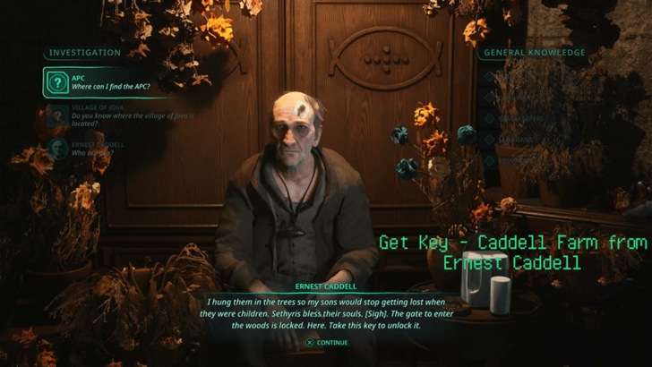 How to Get Key - Caddell Farm