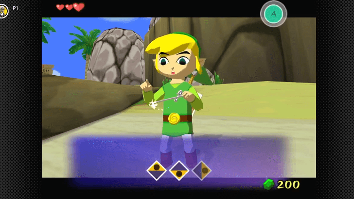 learning to use the Wind Waker