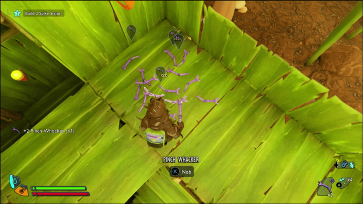 Grounded 2 Pile of Pinch Whackers