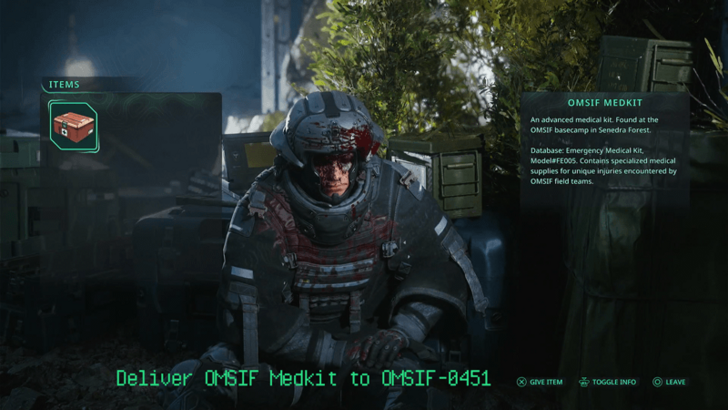 How to UseOMSIF Medkit