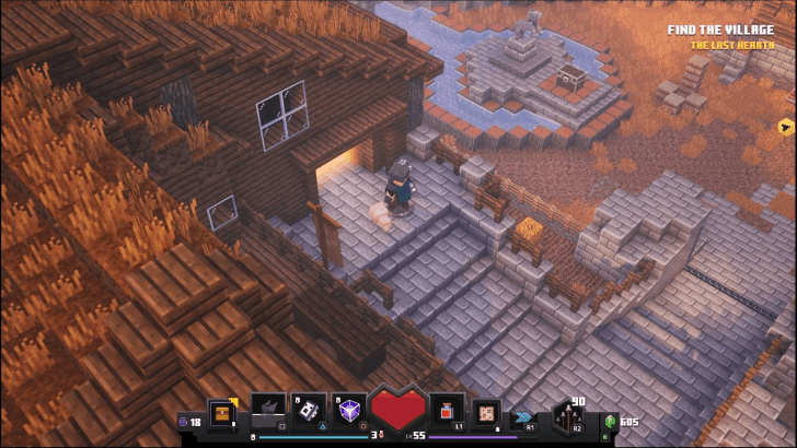 Minecraft Dungeons - Eye of Ender Pumpkin Pastures Enter New Area