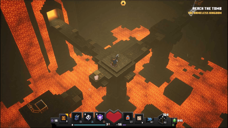 Minecraft Dungeons - Eye of Ender Pumpkin Pastures Enter Another Area