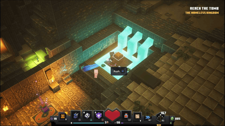 Minecraft Dungeons - Eye of Ender Pumpkin Pastures Enter New Area