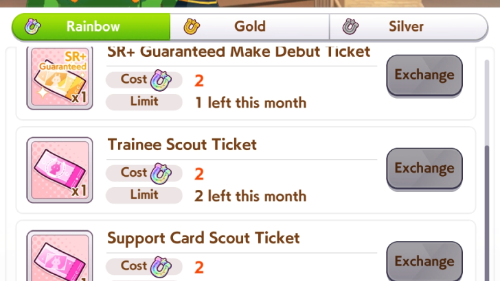 Rainbow Cleat Exchange in Shop