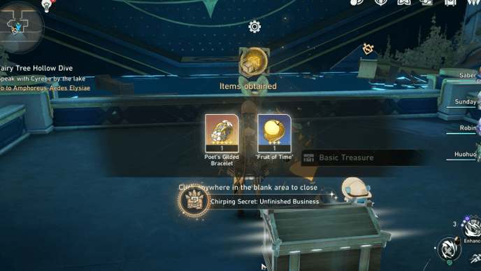 Honkai Star Rail - Rewards a Precious Chest and Achievement