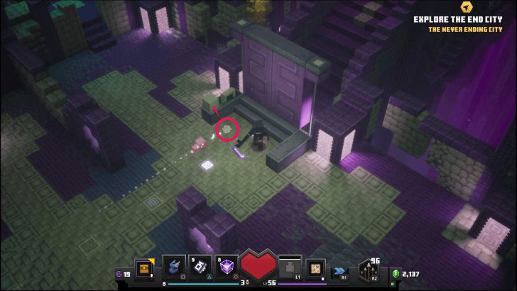 Minecraft Dungeons - End Wilds Explore the End City