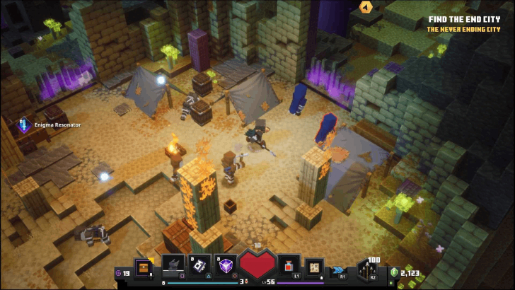 Minecraft Dungeons - End Wilds Find the End City