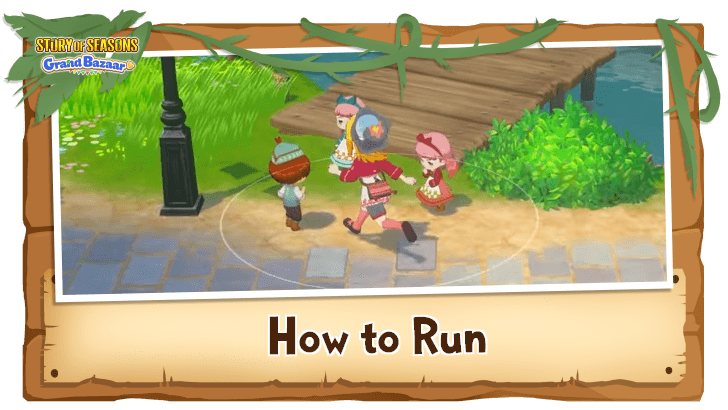 Story of Seasons Grand Bazaar - How to Run
