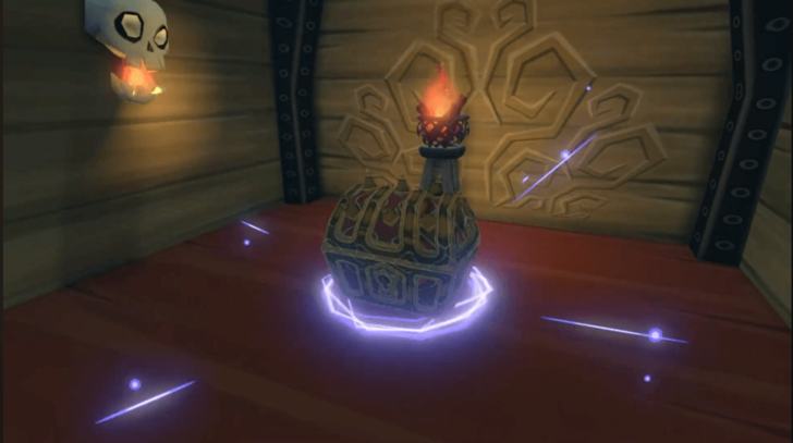 Five-Star Isles Submarine Heart Piece overworld location
