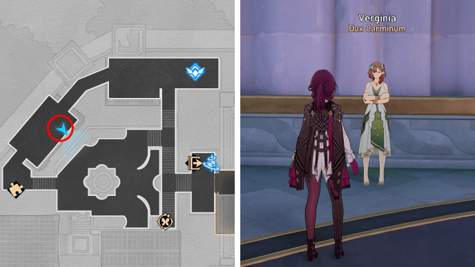 Honkai Star Rail - Talk to Verginia