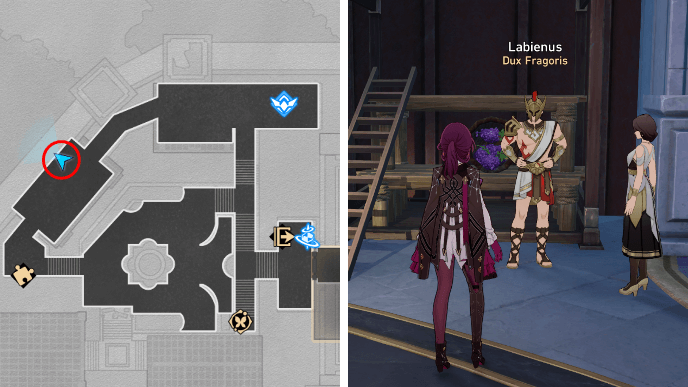 Honkai Star Rail - Talk to Labienus