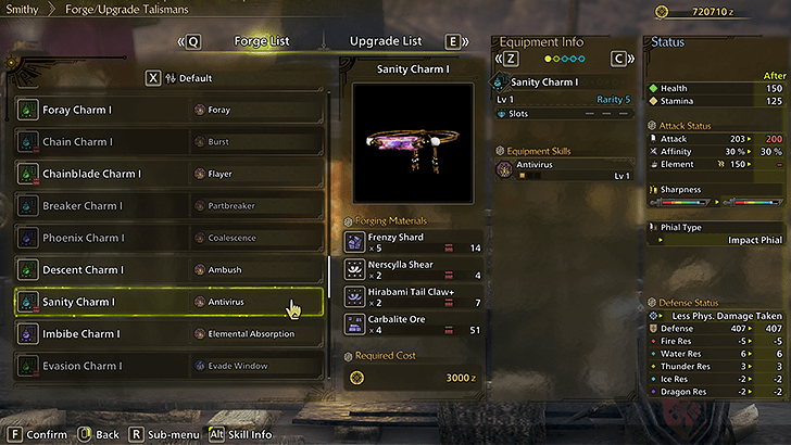 Crafting Talismans at the Smithy