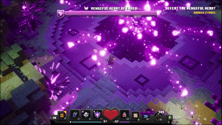 How to Beat Vengeful Heart of Ender Avoid Pink Projectiles