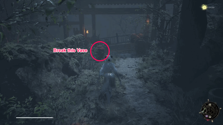 Break Vase to Get the Divination Plate