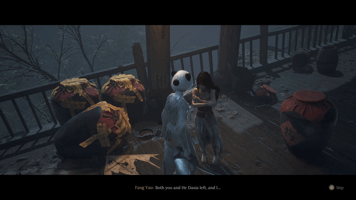 Talk to Fang Yao in Reverent Temple