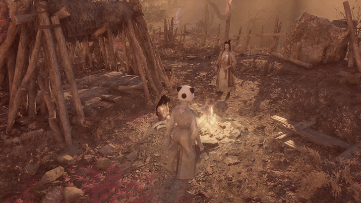 Fang Yao in Refugee Camp