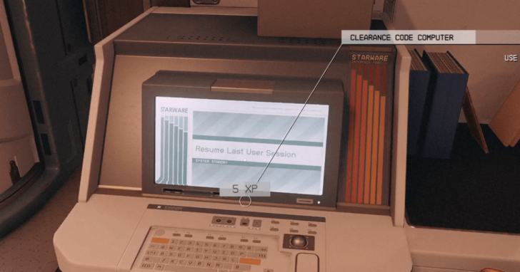 Starfield - Clearance Code Computer