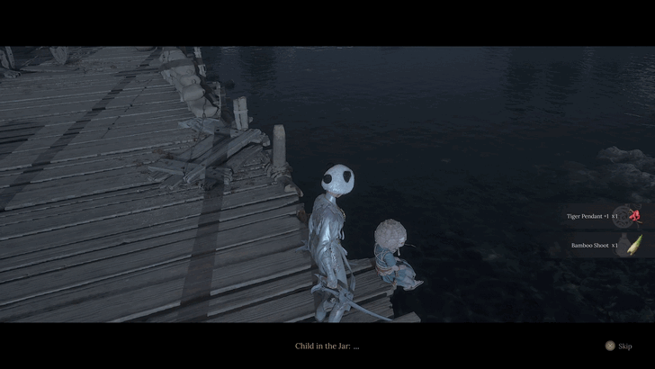 Speak with the Child in the Jar in the Ferry Overlook