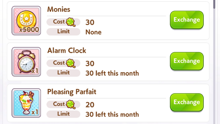 Clover Exchange at Shop