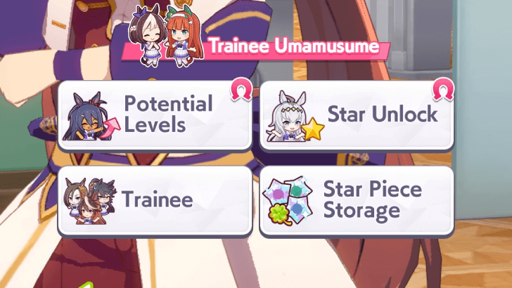 Select your Star Piece in "Star Piece Storage."
