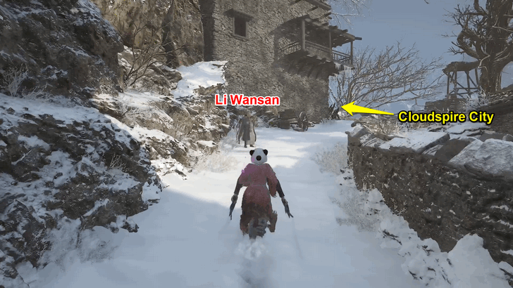 Li Wansan Cloudspire City Location