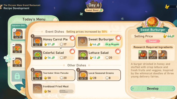 HSR Who Makes the Best Pies - Step 6