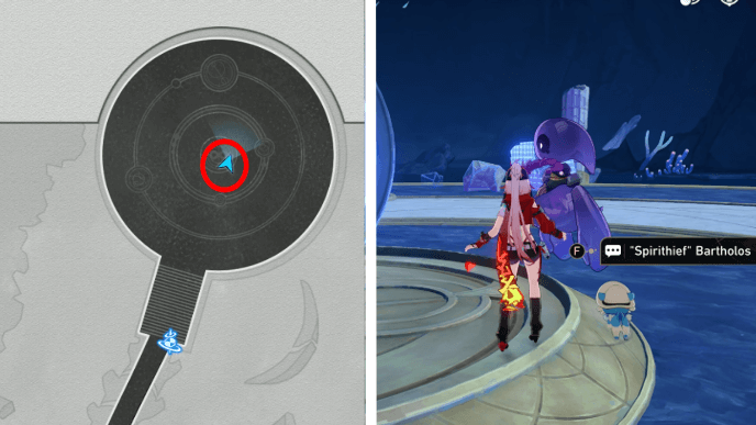 Honkai Star Rail - Go to The Courtyard of Warbling Shores