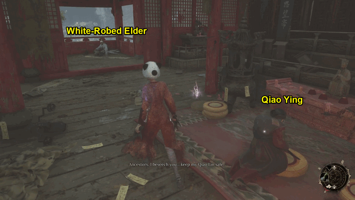 White-Robed Elder in Shu Sanctum