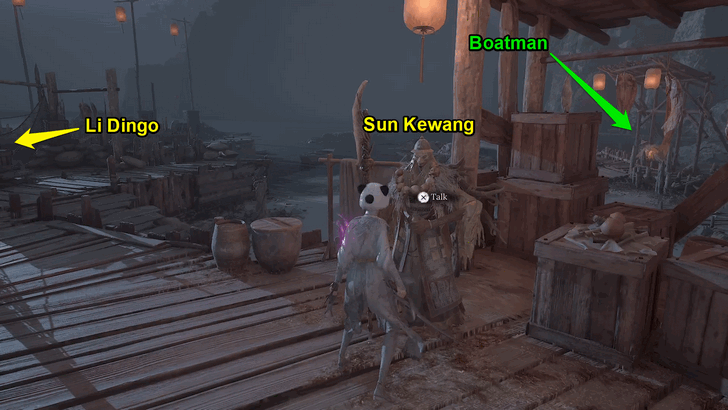 Boatman Location in the Ferry Overlook