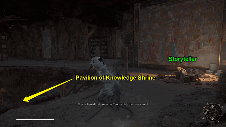 Storyteller in the Pavilion of Knowledge