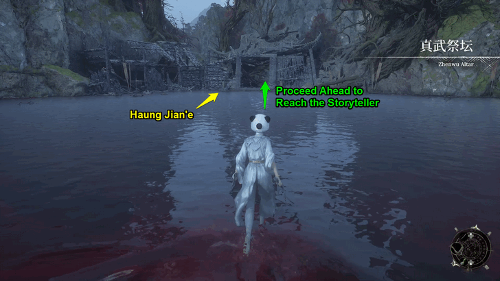 Storyteller Location near Zhenwu Altar