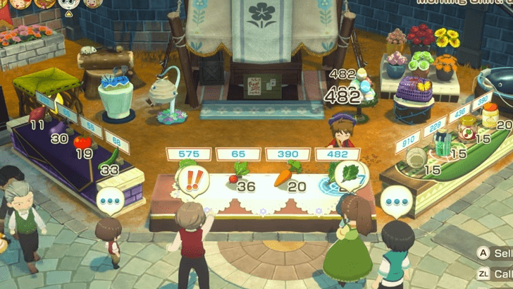 Story of Seasons Grand Bazaar - Bazaar
