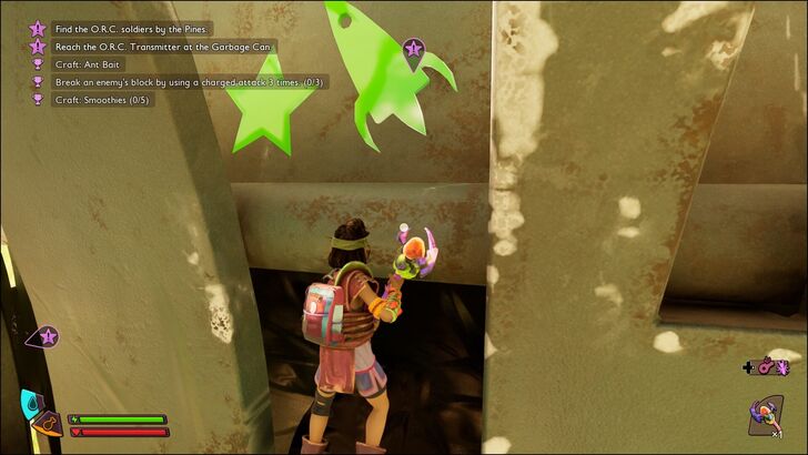 Stickers on Garbage Can