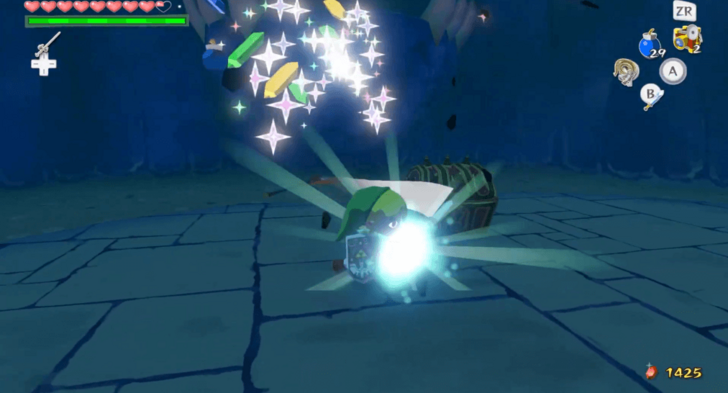Star Island Secret Cave Heart Piece overworld location
