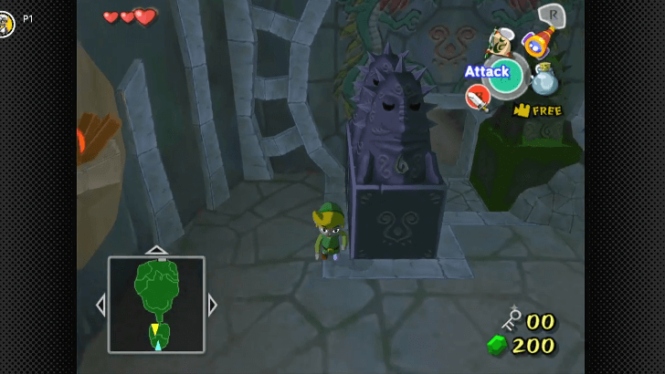 statues at the entrance