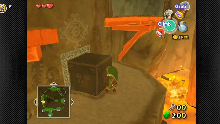 using a block as a platform