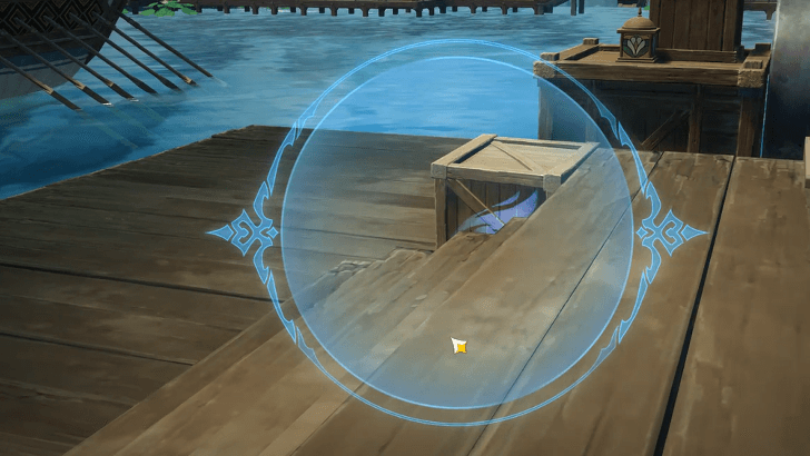 2nd Marking - Crate near the stairs