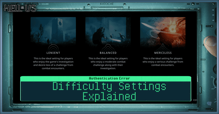 Difficulty Settings Explained