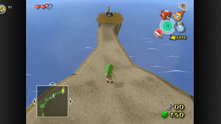 Kargoroc sitting on a Small Key